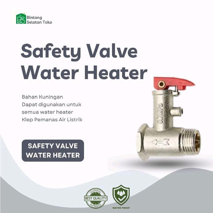 Safety Valve Klep Pengaman Water Heater Ariston / Safety Valve Ariston