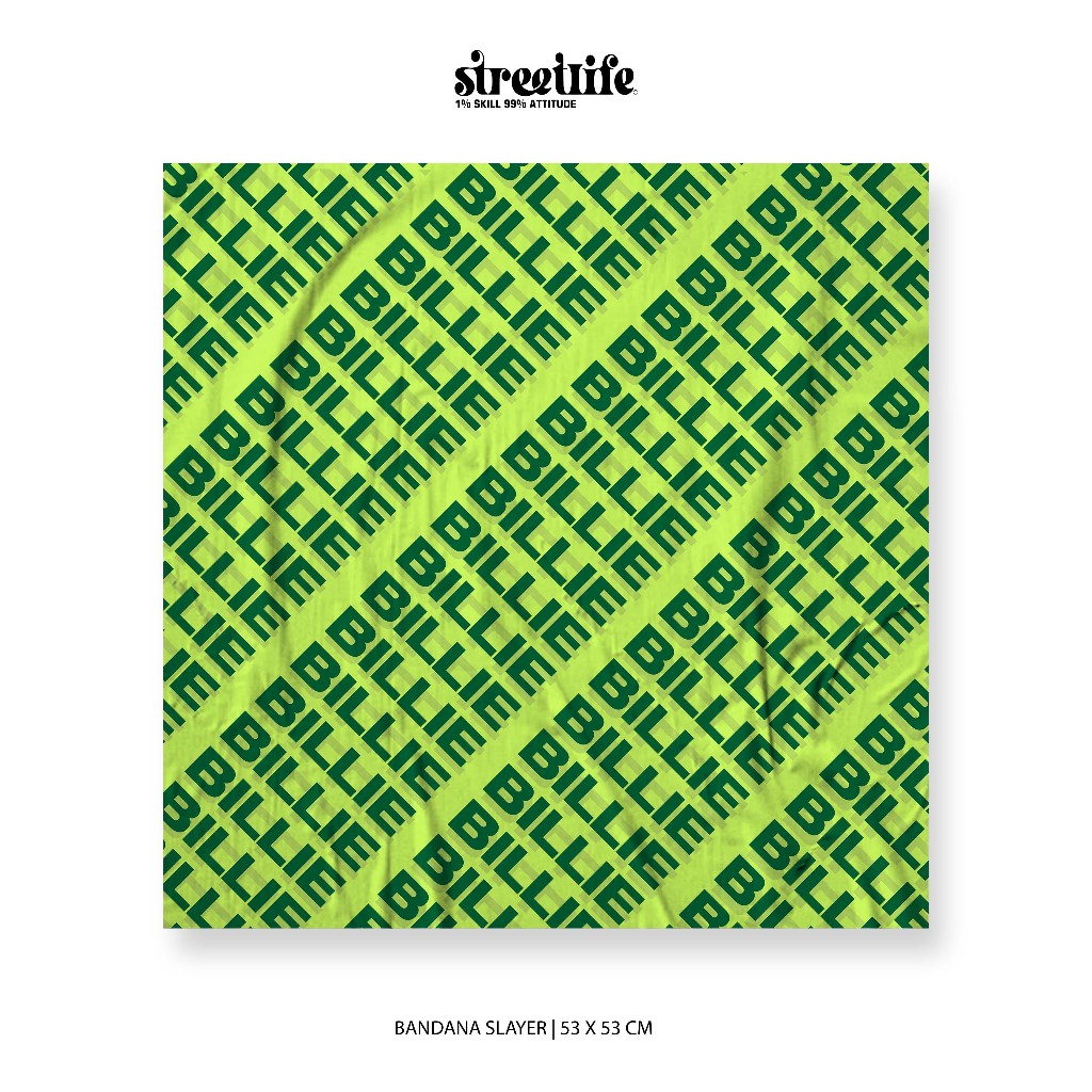 Billie Eilish Blohsh Bandana / Bandana Billie Eilish / Billie Eilish