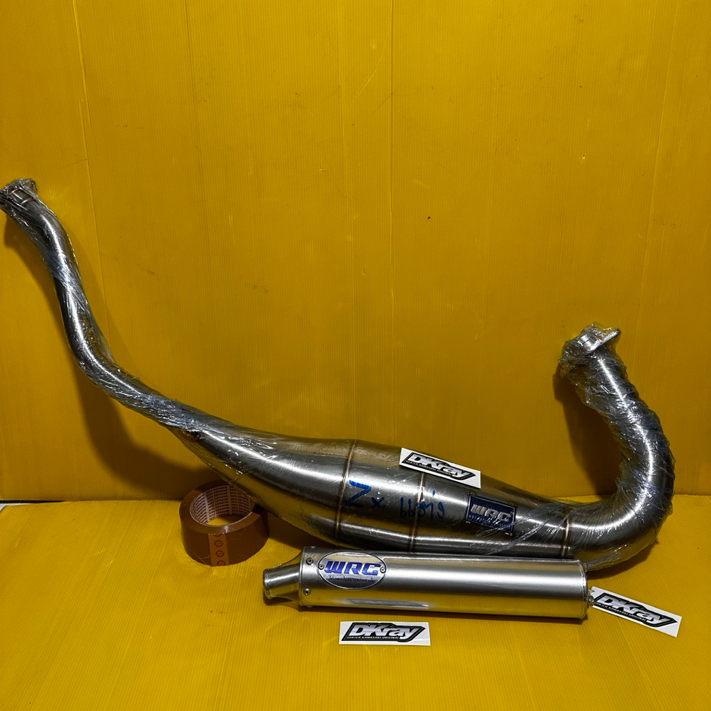 knalpot stenles ninja rr  old dan new wrc original thailand