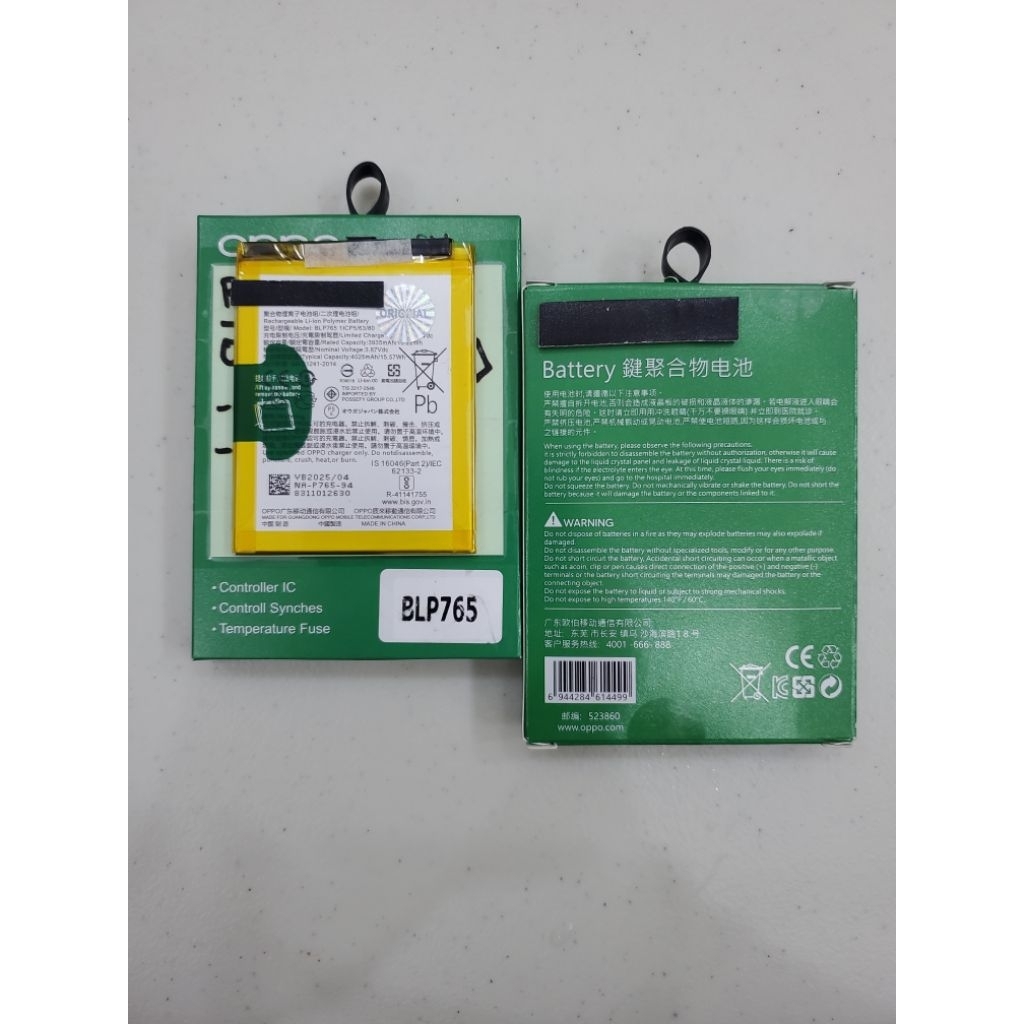 BATERAI BATRE OPPOO A91 RENO 3 F15 BLP765 ORG