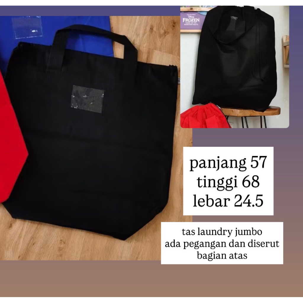 Tas laundry jumbo-tas baju isi banyak-tas baju kotor/tas jumbo