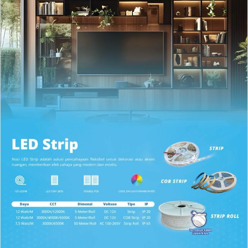 LED STRIP ROLL 50M 2835
