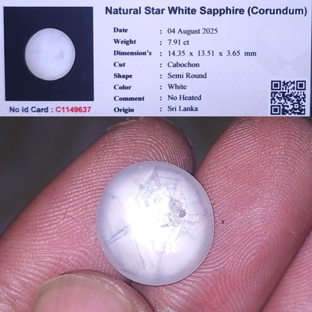 natural white sapphire star ceylon safir srilanka no treatment BIG TABLE