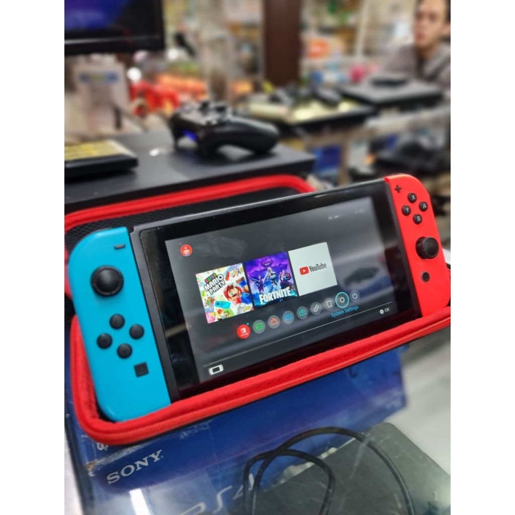 Nintendo Switch v2 512gb cfw full games second