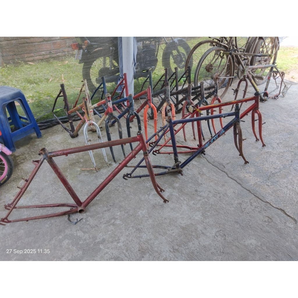Frame sepeda - Frame commuter bike - Frame comuterbike - Frame lady - Frame non federal - Frame onte