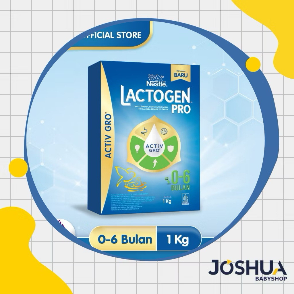 Lactogen Pro 1 Activegrow  Susu Bayi 0-6 Bulan 1kg