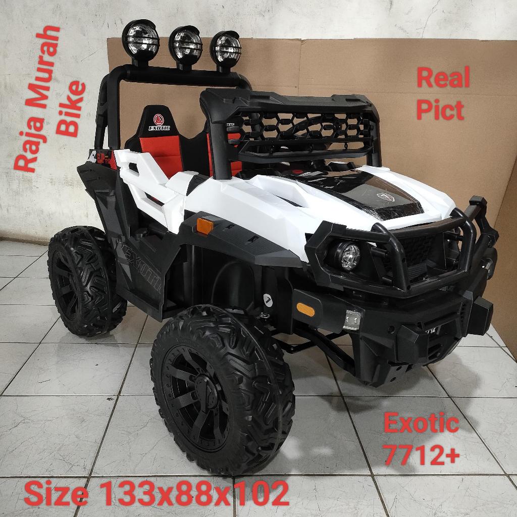 Mobilan Aki Jeep 7712+ Mobil Aki Anak Jeep Mainan Anak Mobil Jeep Aki