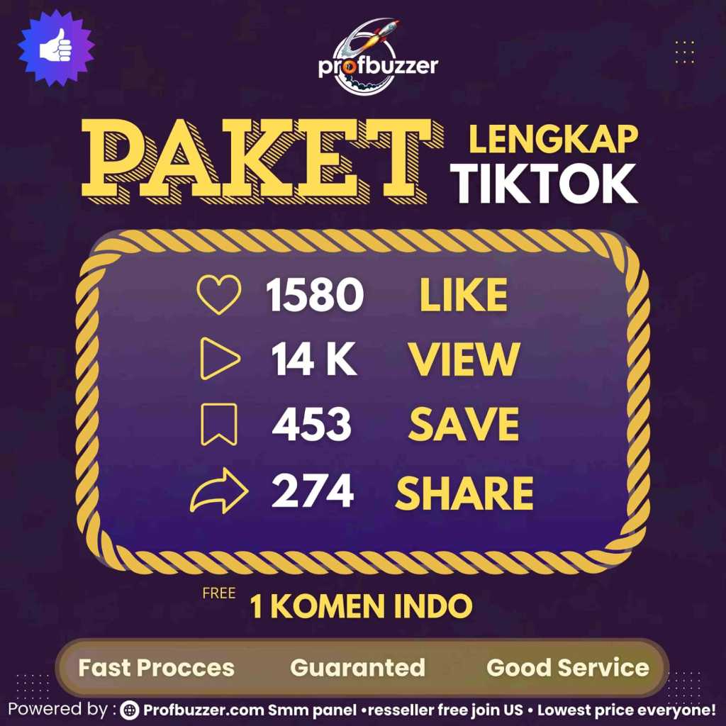 Like Tiktok.fyp Murah Paket Lengkap Tiktok