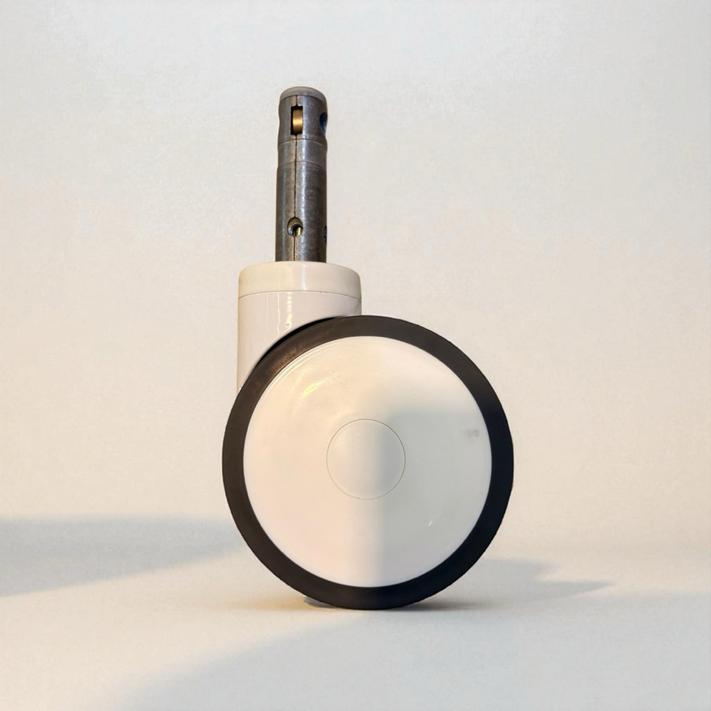 Medical Caster Wheel / Roda Bed Hospital Double Wheel Central Lock 5 inch