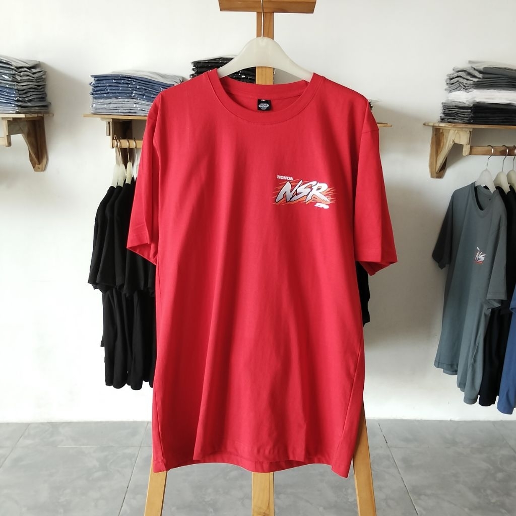 Kaos premium Sunmori Komunitas Motor Honda NSR - Cotton Combed 24s