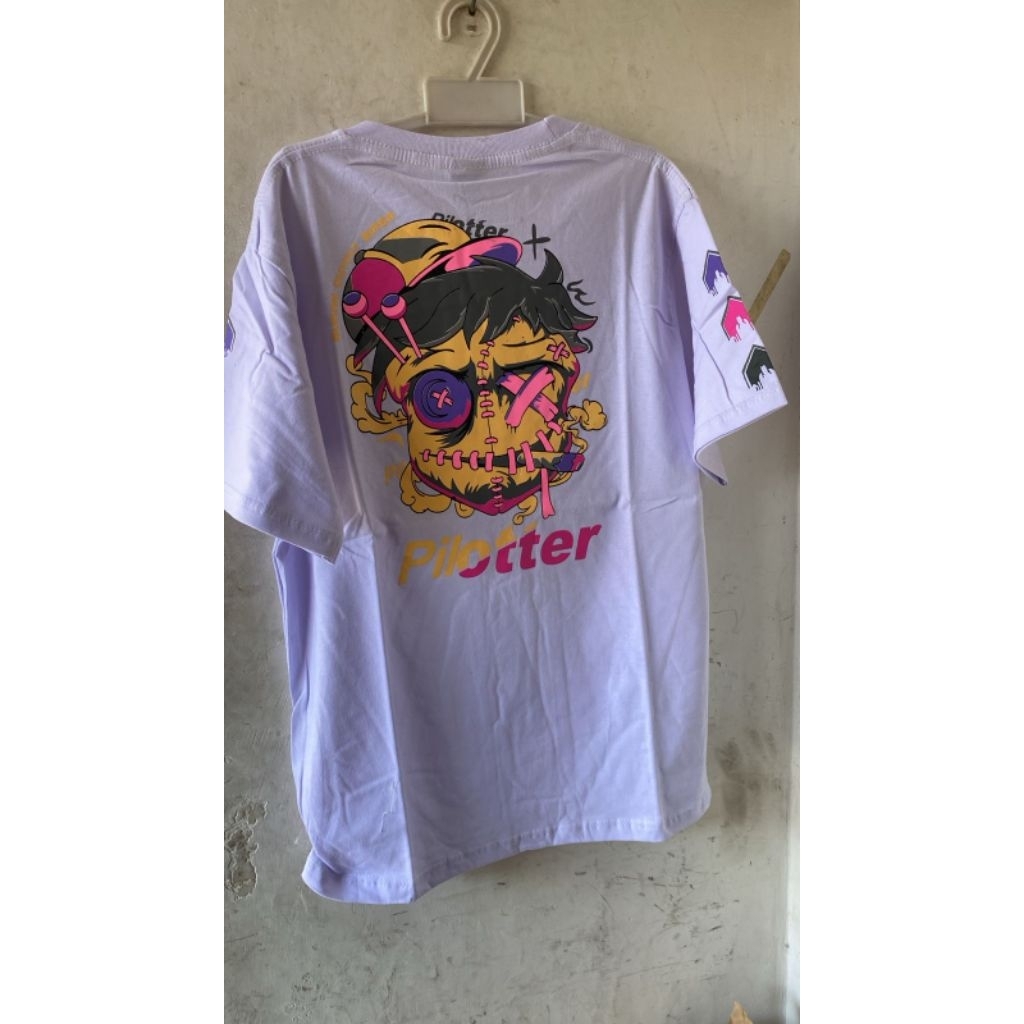 Kaos tshirt pilotter gank bermotif dewasa distro