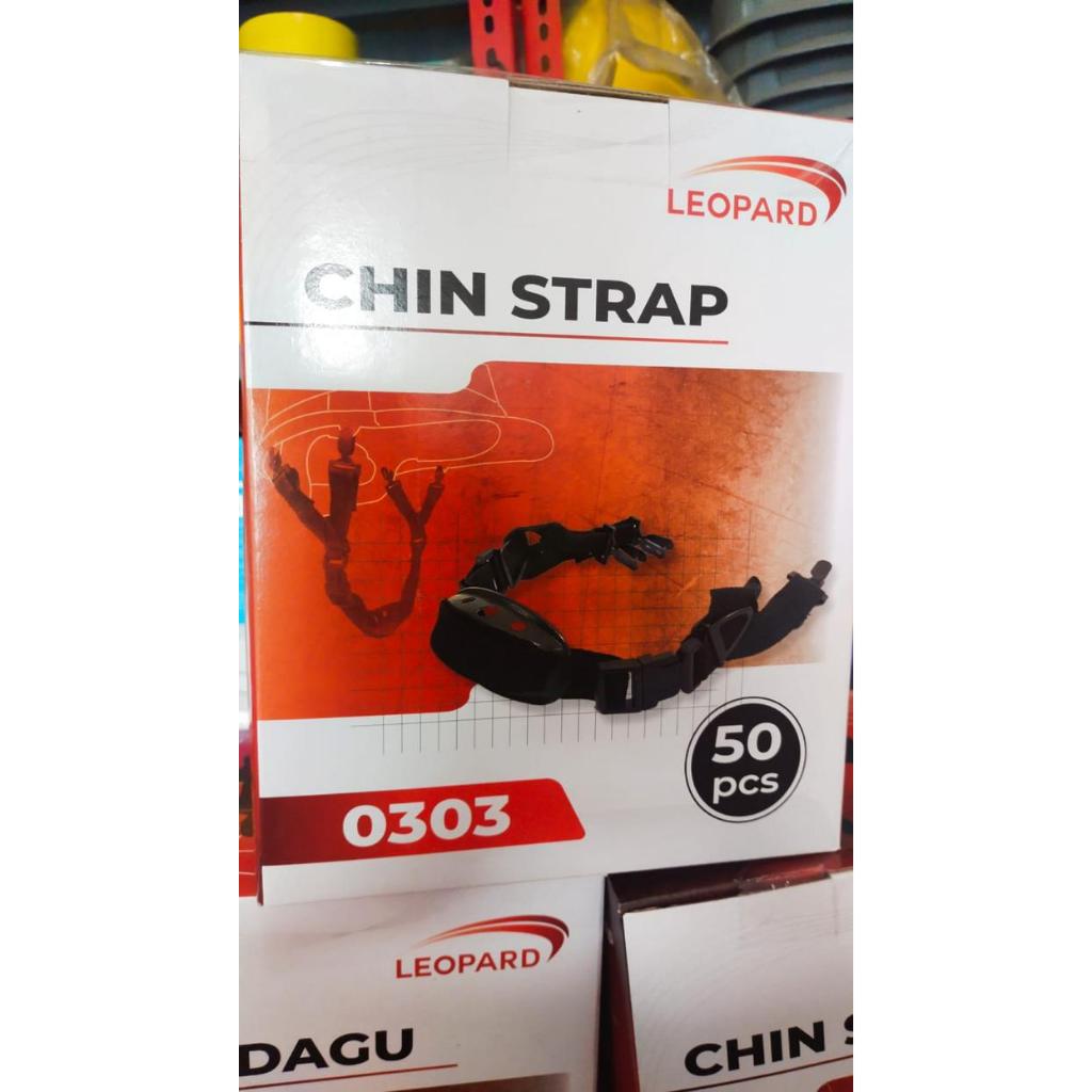 Tali Dagu Helm Safety Y V 4 Titik Chin Strap Leopard 1 box 50 pcs