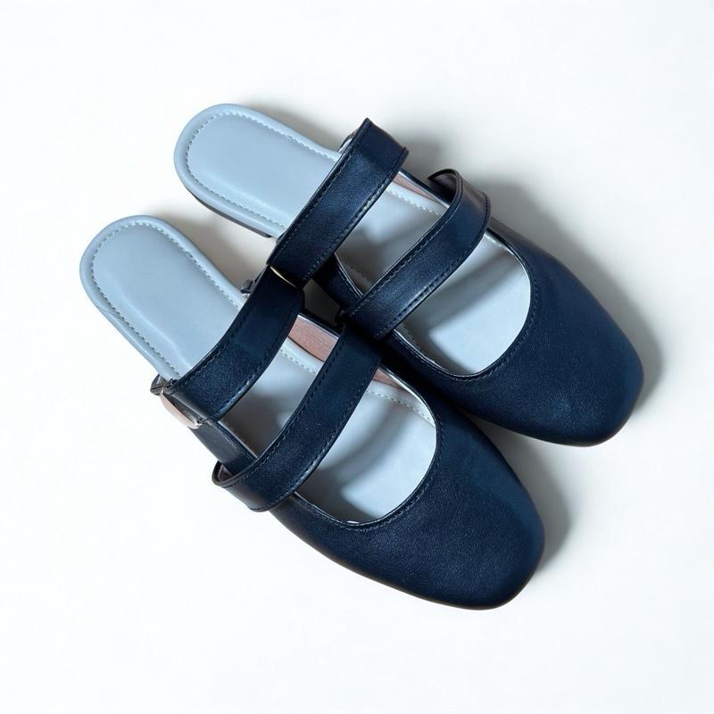 Desteen - Mela Slip On Flatshoes Wanita Sol Karet - Slip On Wanita Kekinian Flatshoes Wanita Kekinia