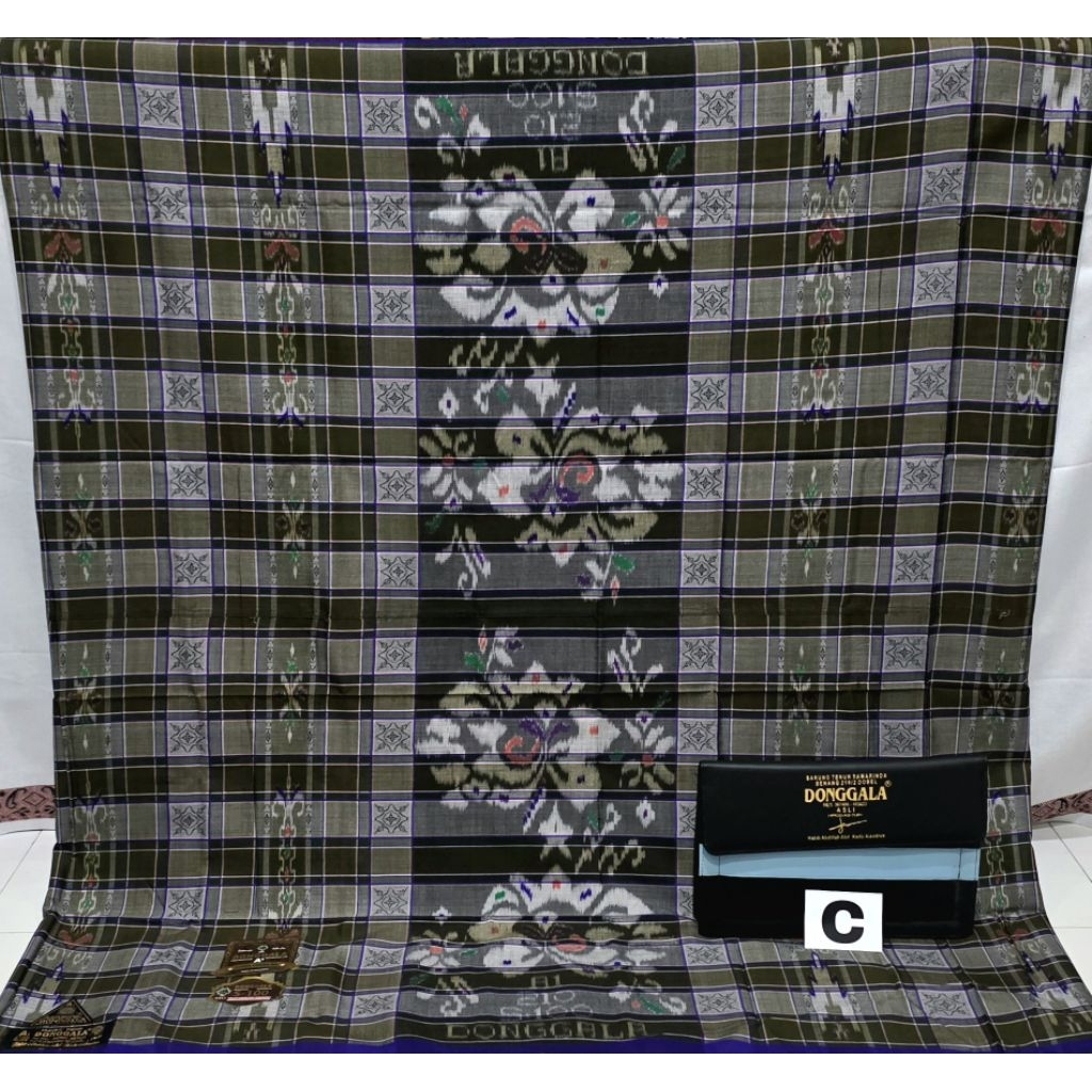 Sarung Donggala Original (Kotak jadul songket)