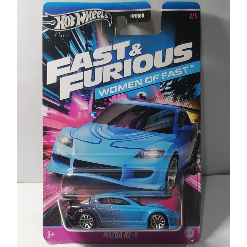 HOT WHEELS FAST & FURIOUS MAZDA RX-8