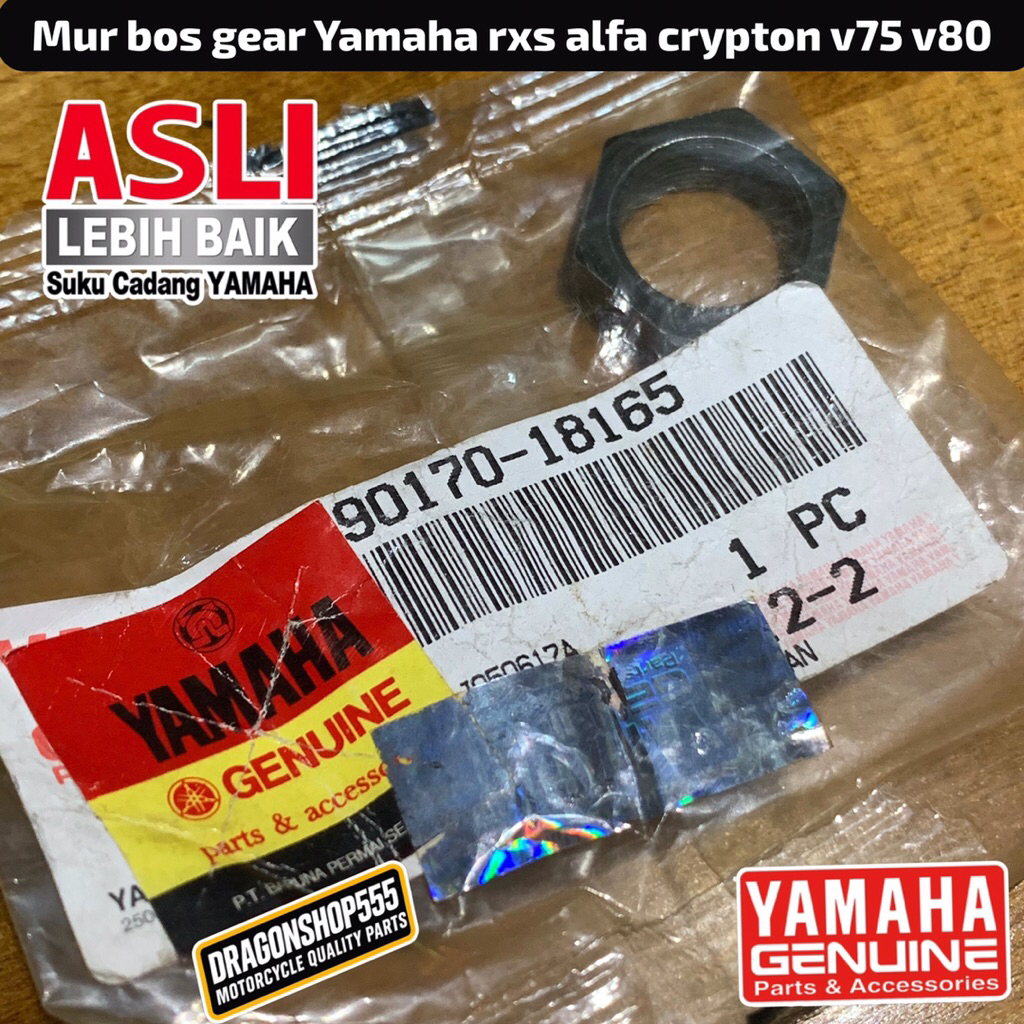 MUR BOS GEAR GIR YAMAHA RXS ALFA CRYPTON V75 V80 ORI NOS JAPAN 90170-18165