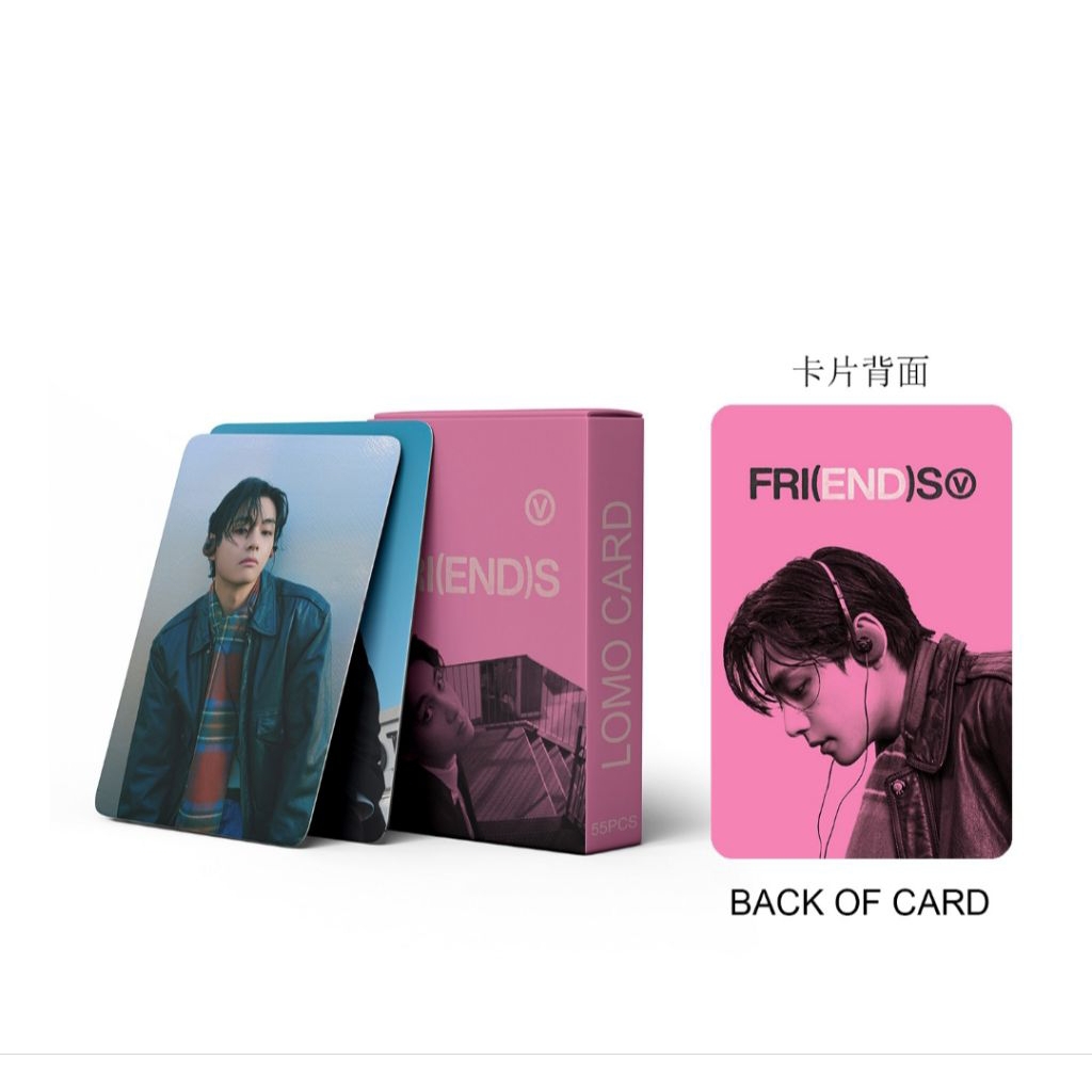 photocard V - Taeyung BTS POP UP 2 sisi 55 pcs