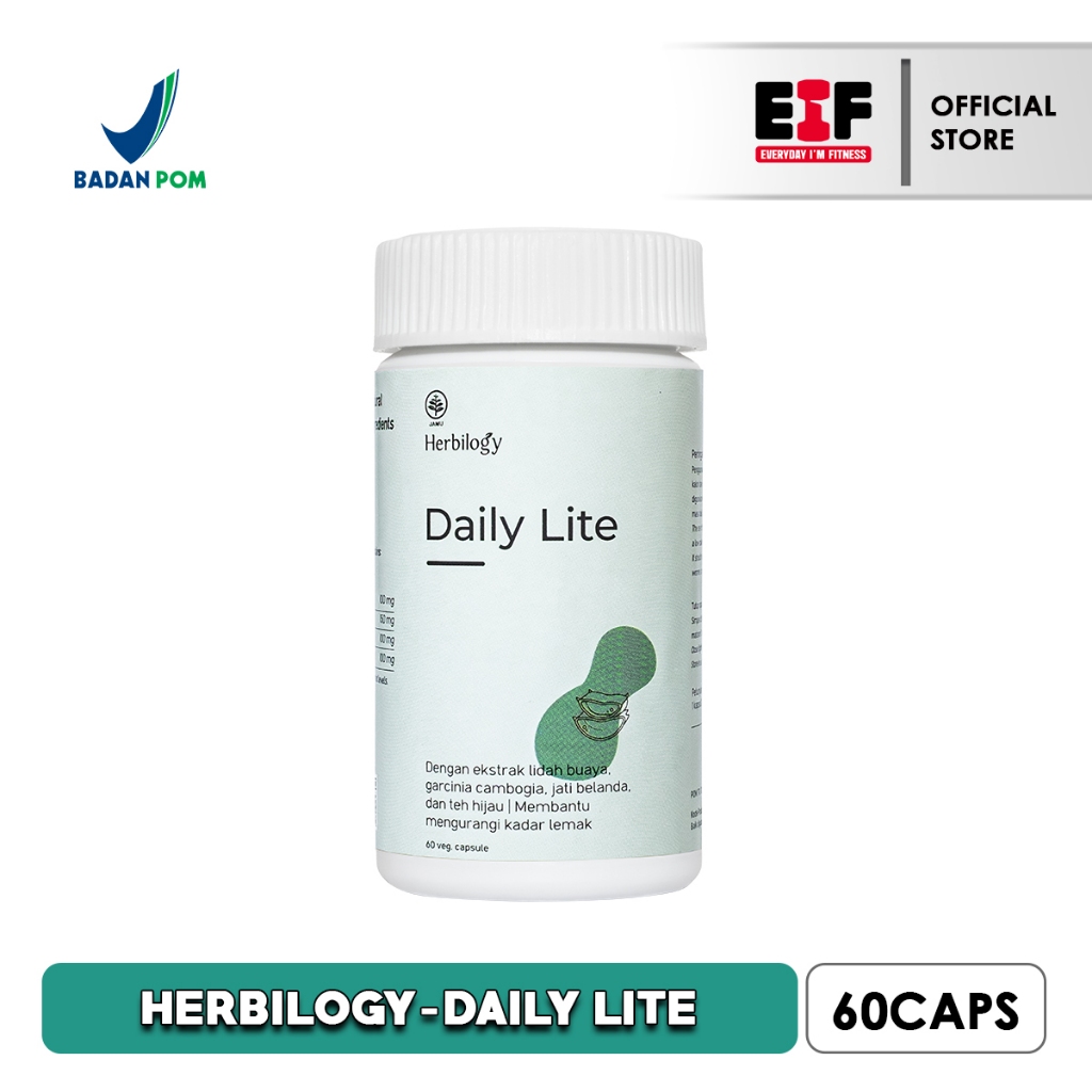 HERBILOGY Daily Lite (Slimming Capsule) - 60 Capsule