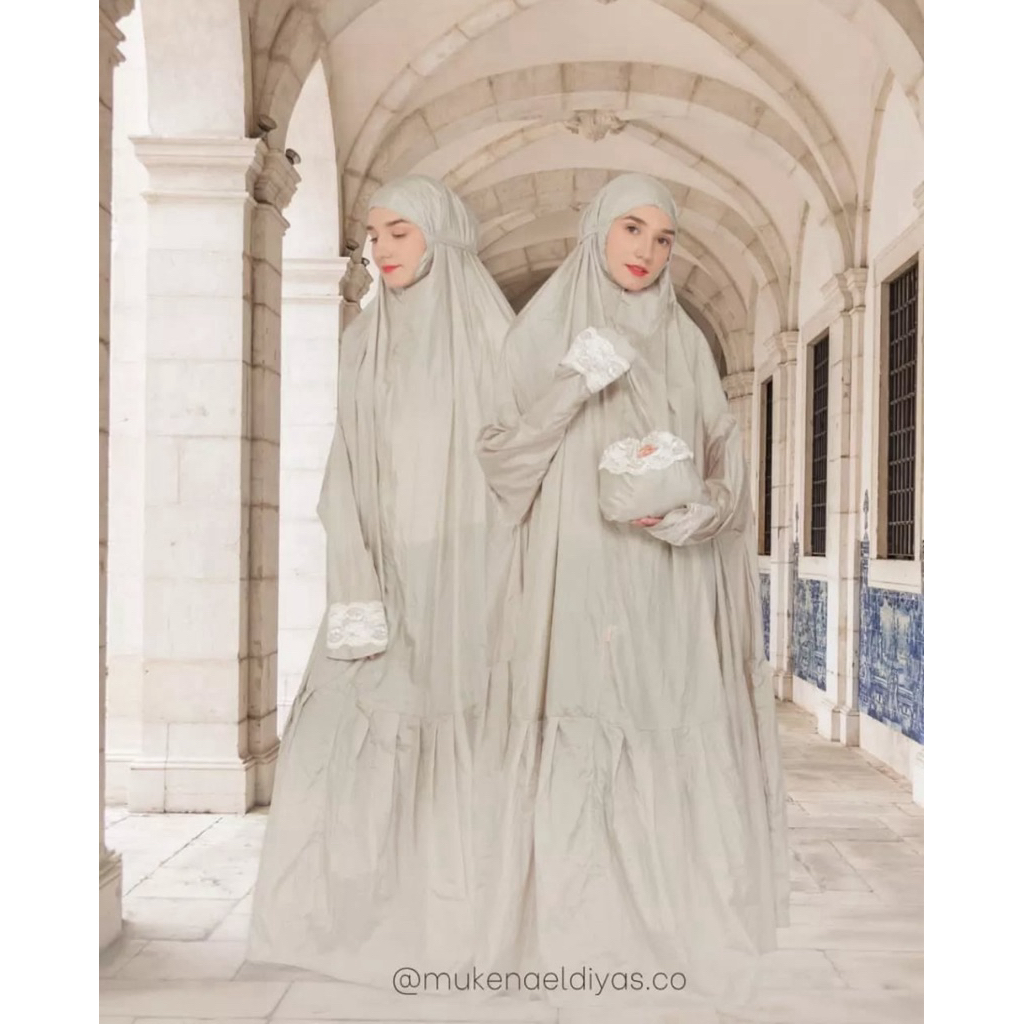 Mukena abaya annisa| Mukena terusan abaya