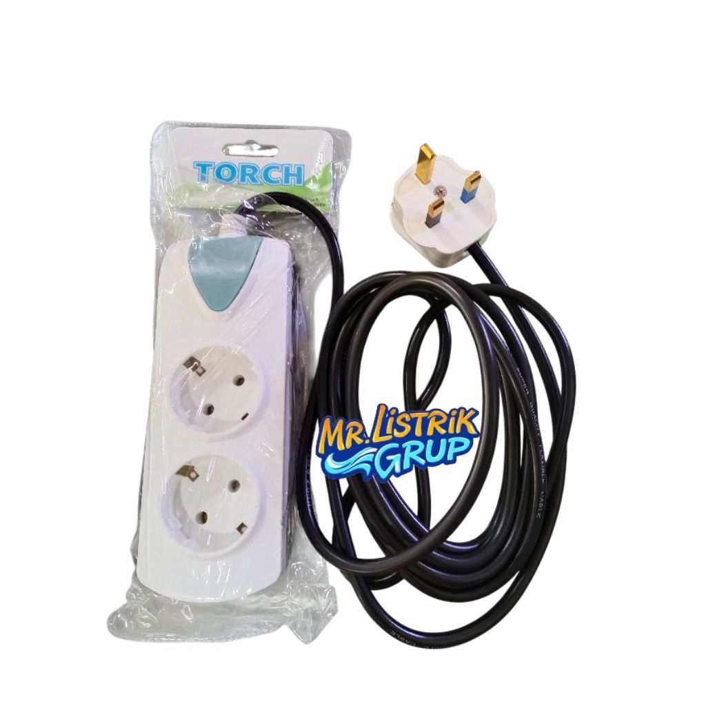 TORCH STOP KONTAK KABEL STEKER KAKI 3 TRAVELLING ARAB SAUDI UMROH