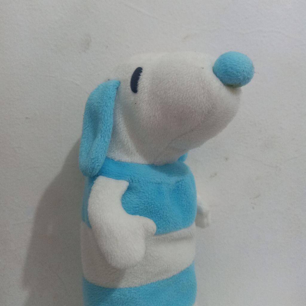 Boneka Snoopy Putih Biru Boneka Anak