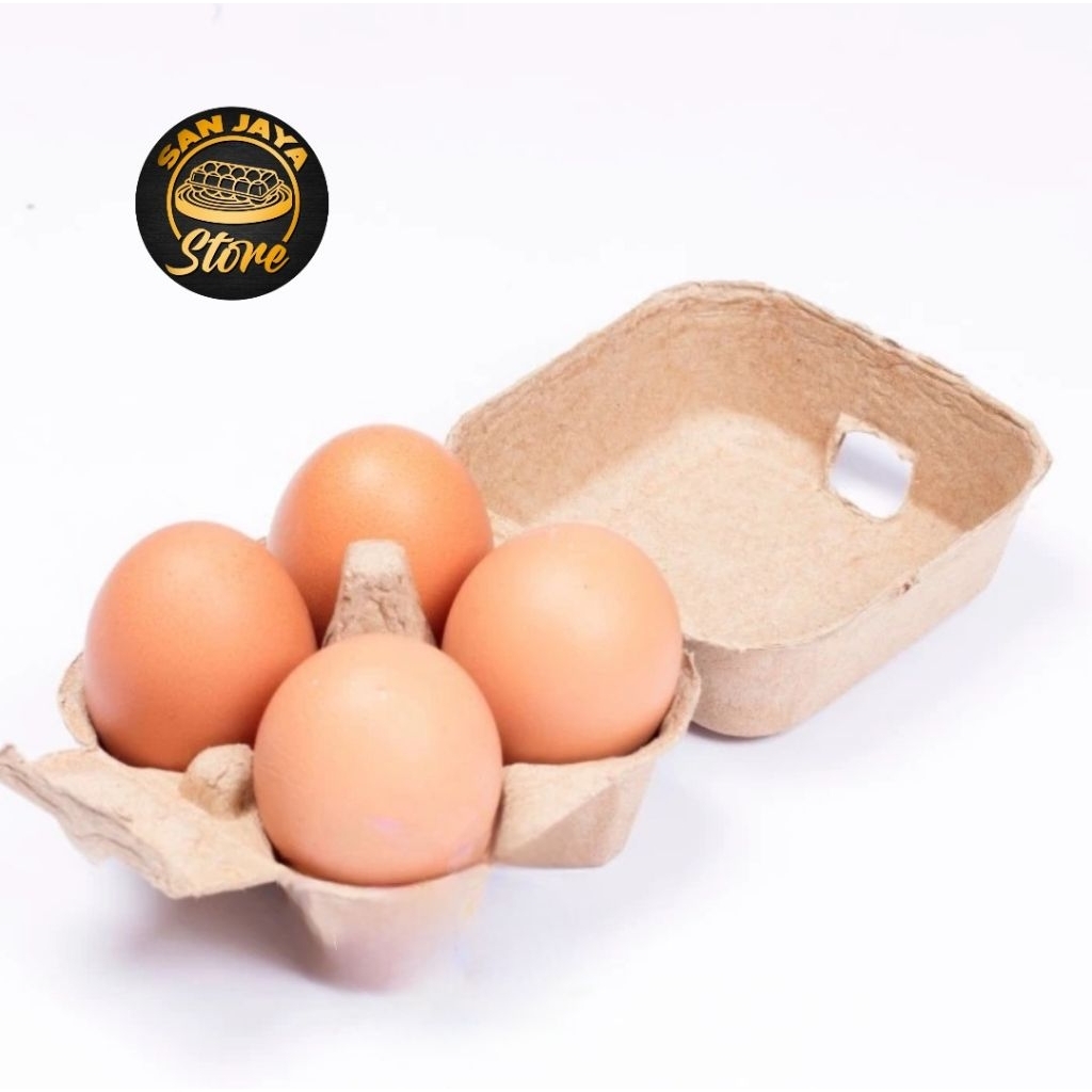 PAPER EGG 4 LUBANG/ TRAY KERTAS/BOX KERTAS
