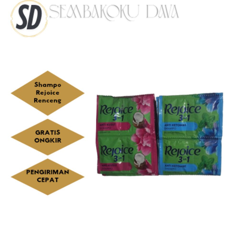 Shampo Rejoice Renceng Isi 12 pcs // Shampo Rejoice Murah// Shampo Renceng Rejoice