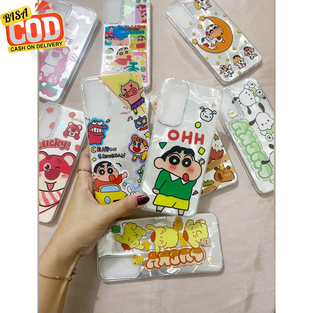 Casing HP For REALME C11 2021 - REALME C20 - Case Bling Bling - Case Hologram - Case Lucu - Casing K