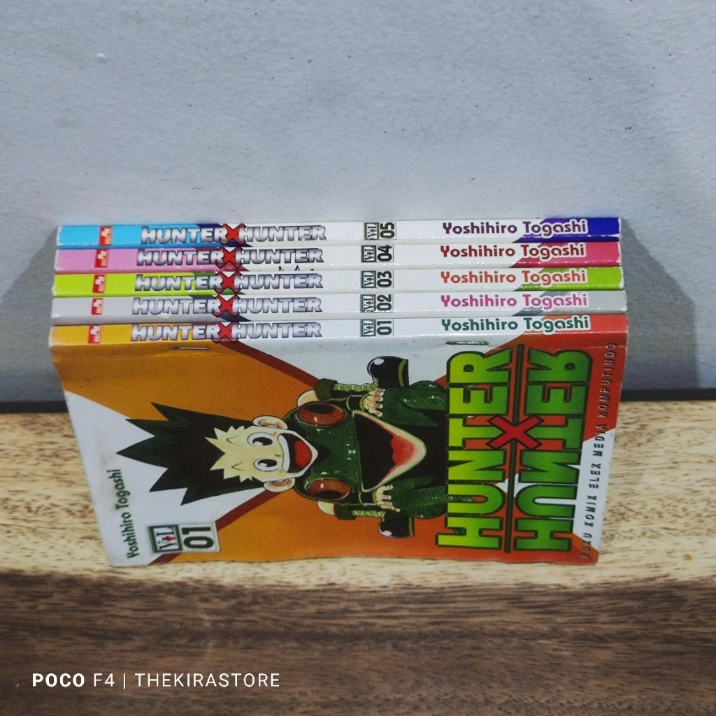 Komik Hunter x Hunter 1-5 set (preloved)