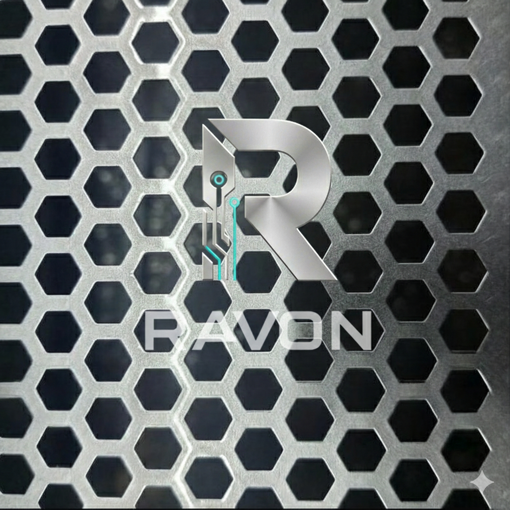 Plat Lubang Besi Perforated Hexagonal 8mm