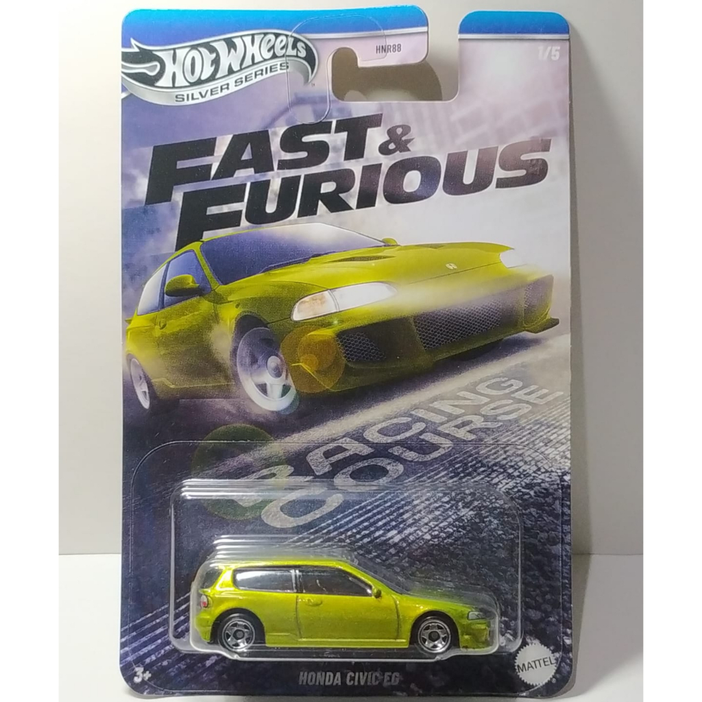 HOT WHEELS FAST & FURIOUS HONDA CIVIC EG