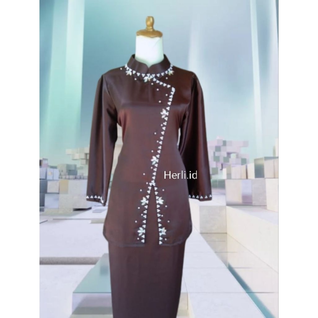 oneset Hana baju kurung melayu Malaysia baju kurung wanita kekinian