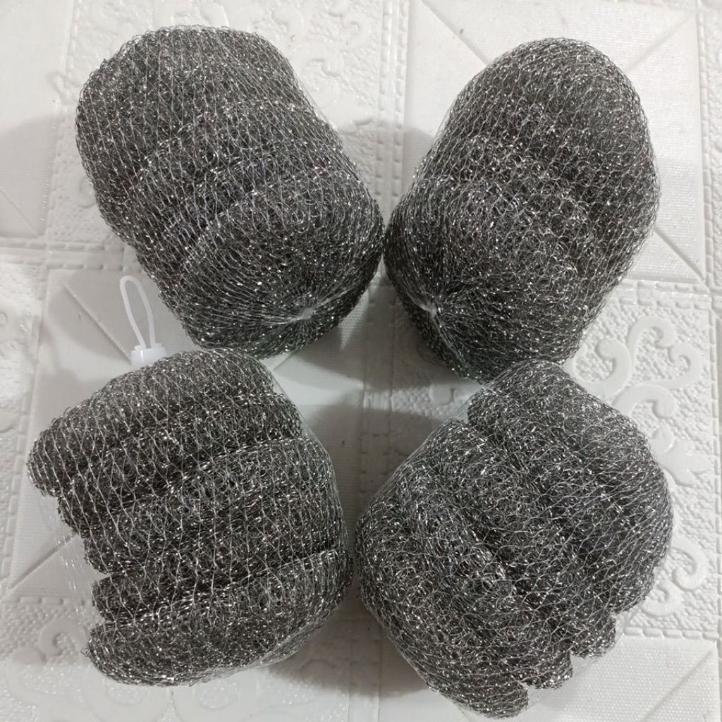 Sabut piring/sabut jala/sabut jaring kawat cuci piring isi 5 pcs