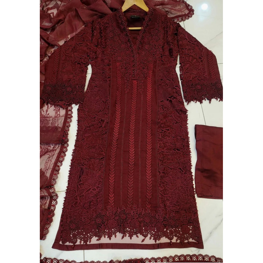 salwar Kameez maroon