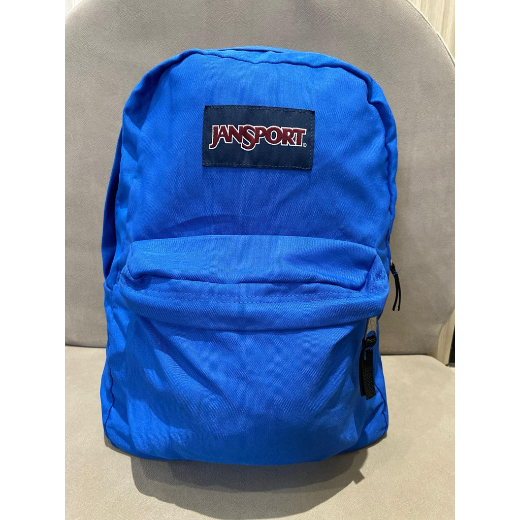 Tas Ransel Jansport Men’s Backpack Blue Bag Preloved Murah Bagus
