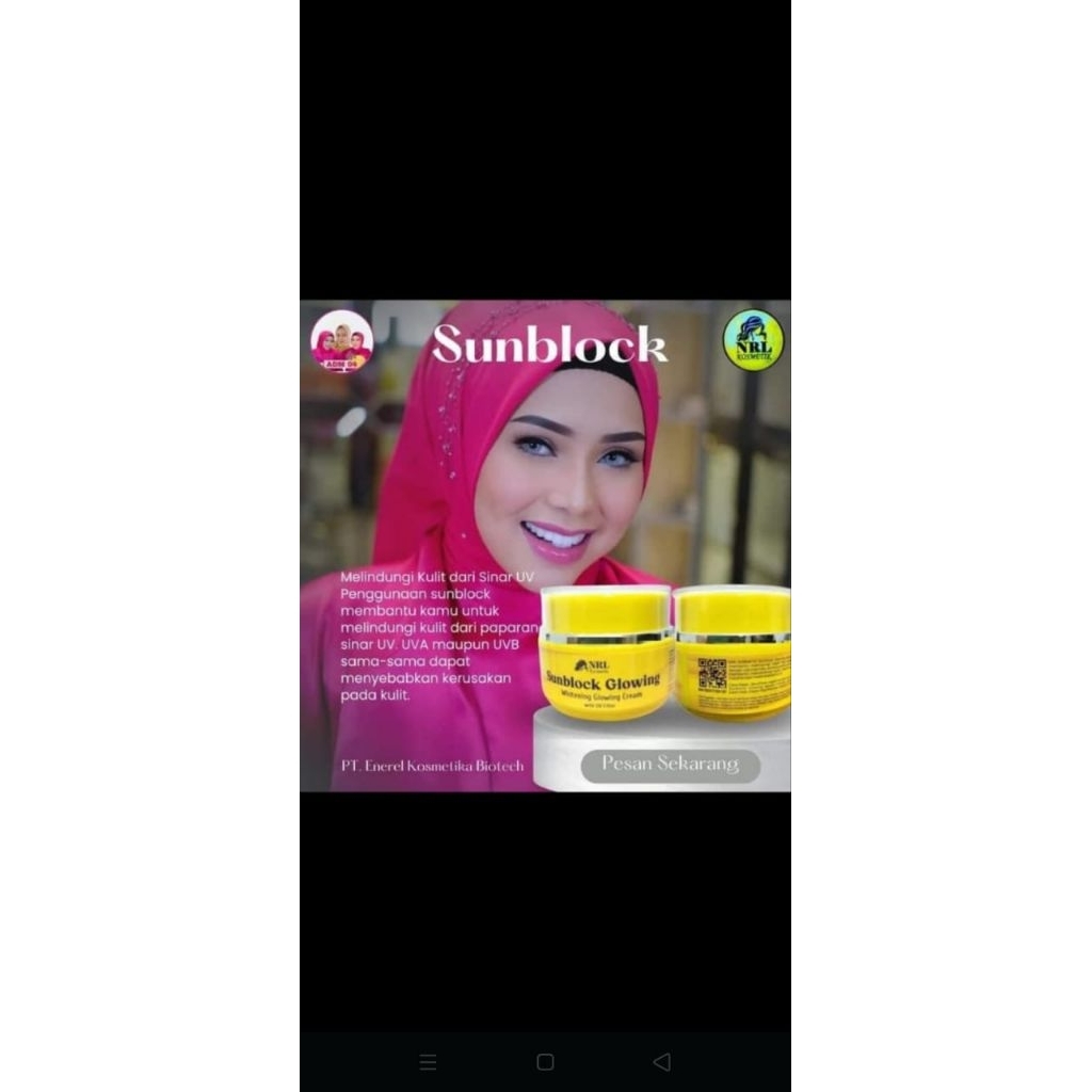 Sunblock NRL