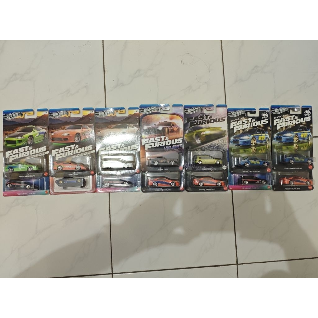 hotwheels fast furious