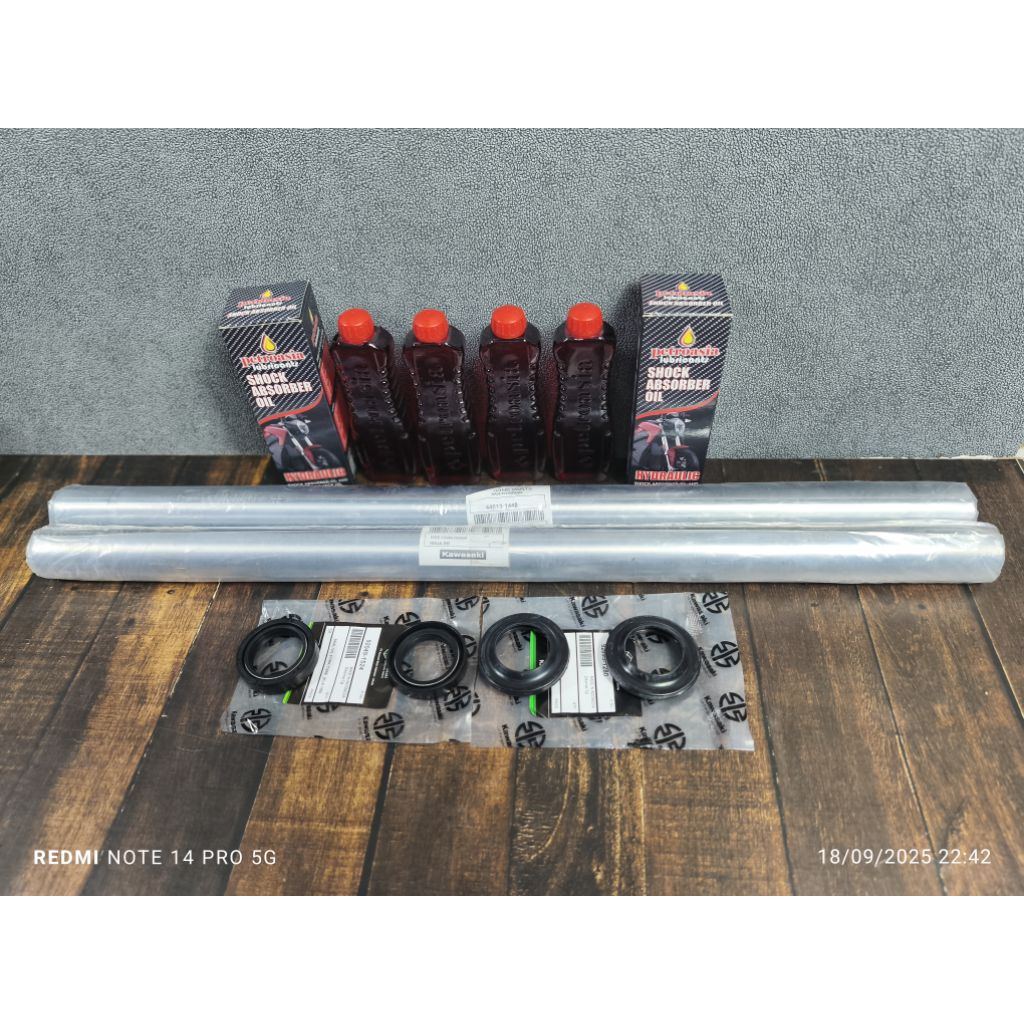 Paket as shock depan ninja r lama, ninja r new, ninja ss model klip