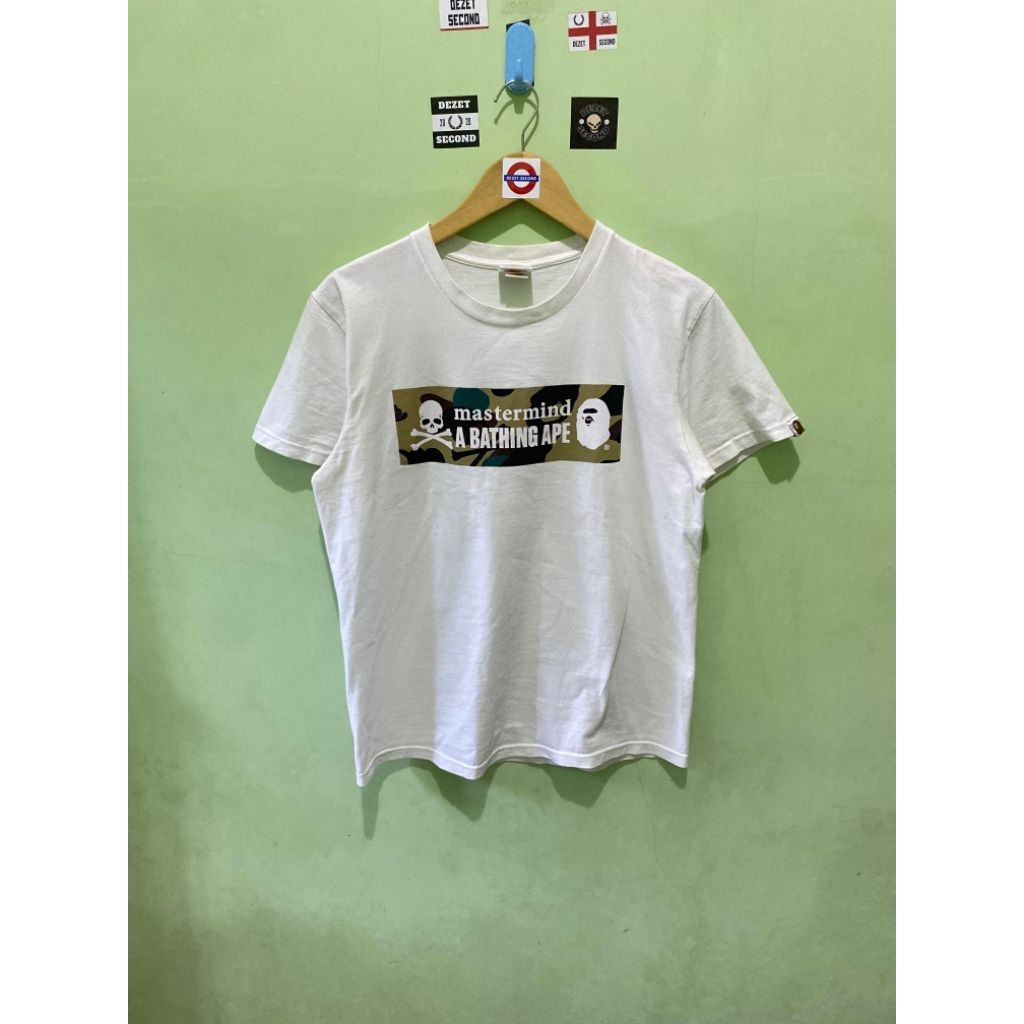 kaos second brand aape x mastermind