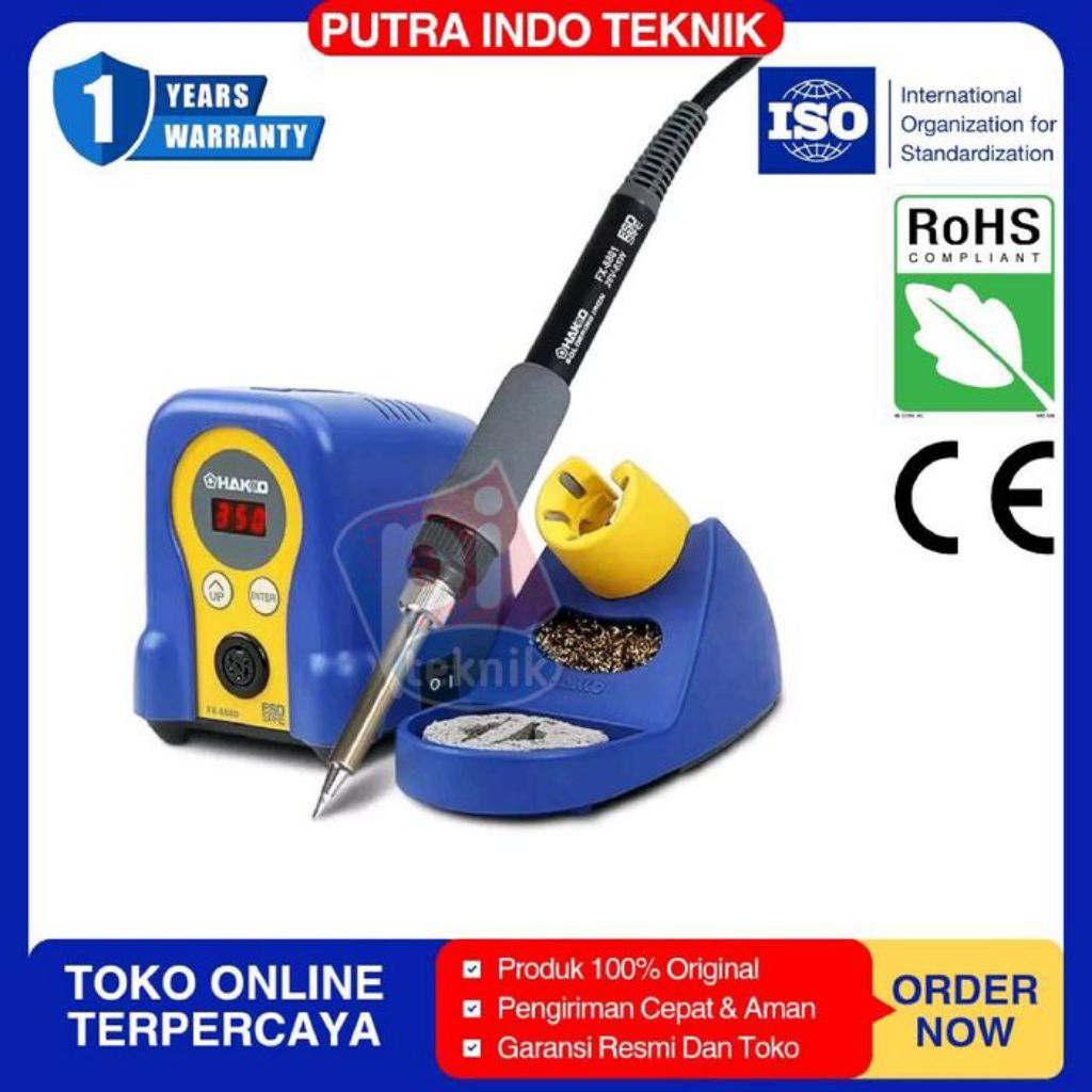 DIGITAL SOLDERING STATION HAKKO FX-888D