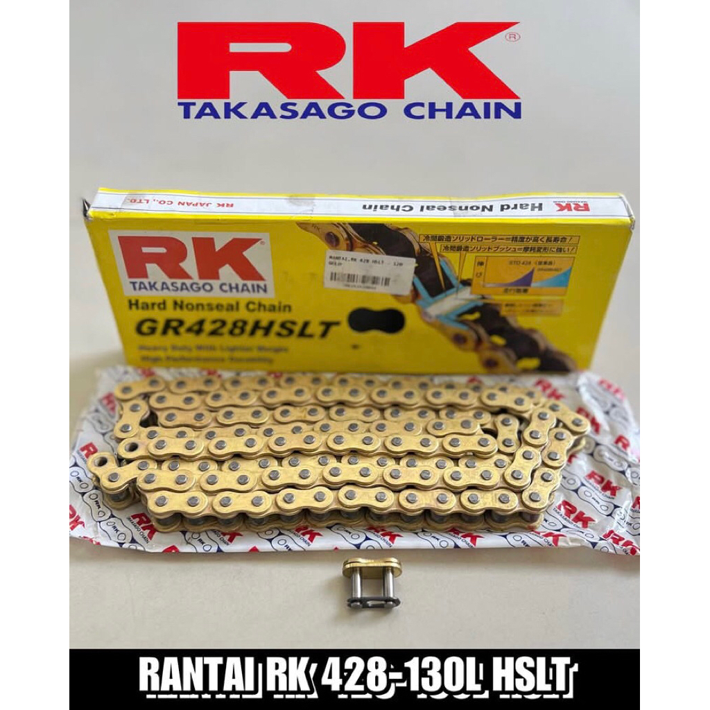 rantai rk 428-130L hslt