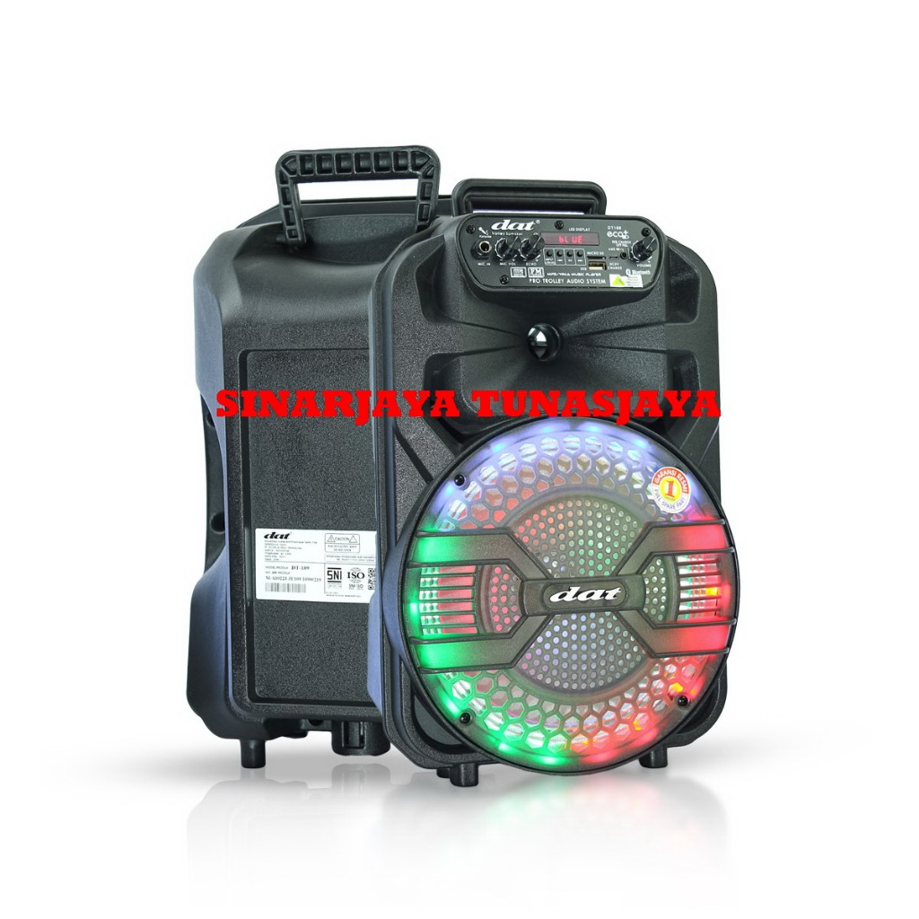 Speaker portable 10 inch DAT DT109 / speaker bluetooth dat dt 109 Original