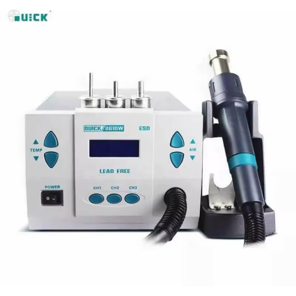 BLOWER QUICK 861DW ORIGINAL / SOLDER UAP / ALAT SERVIS HP LENGKAP TERLENGKAP TERMURAH