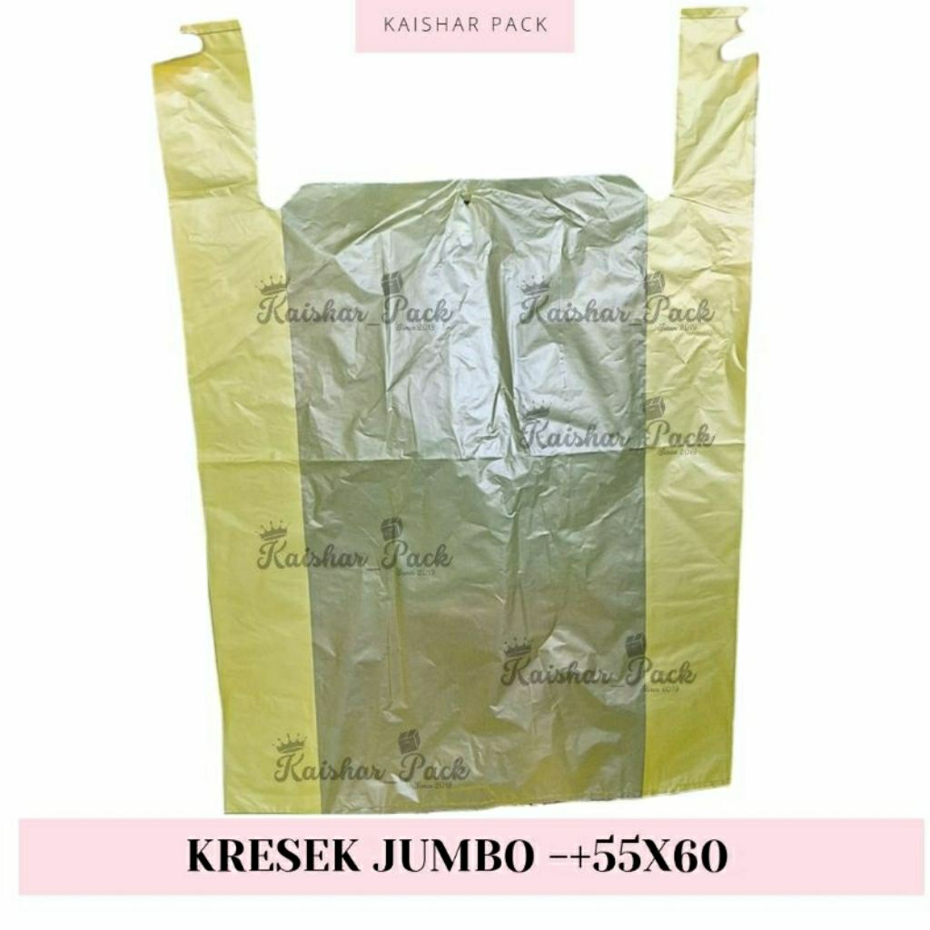 KAISHARBJB - KRESEK / PLASTIK JUMBO 55X60 /PACK