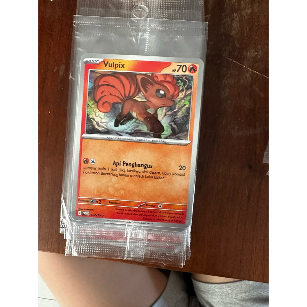 kartu pokemon Vulpix