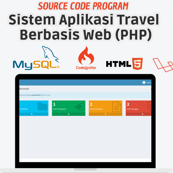 Source Code Sistem Aplikasi Travel Berbasis Web (PHP)