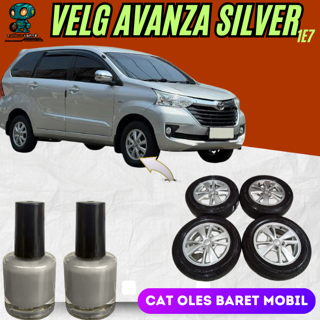 CAT OLES BARET VELG MOBIL AVANZA SILVER