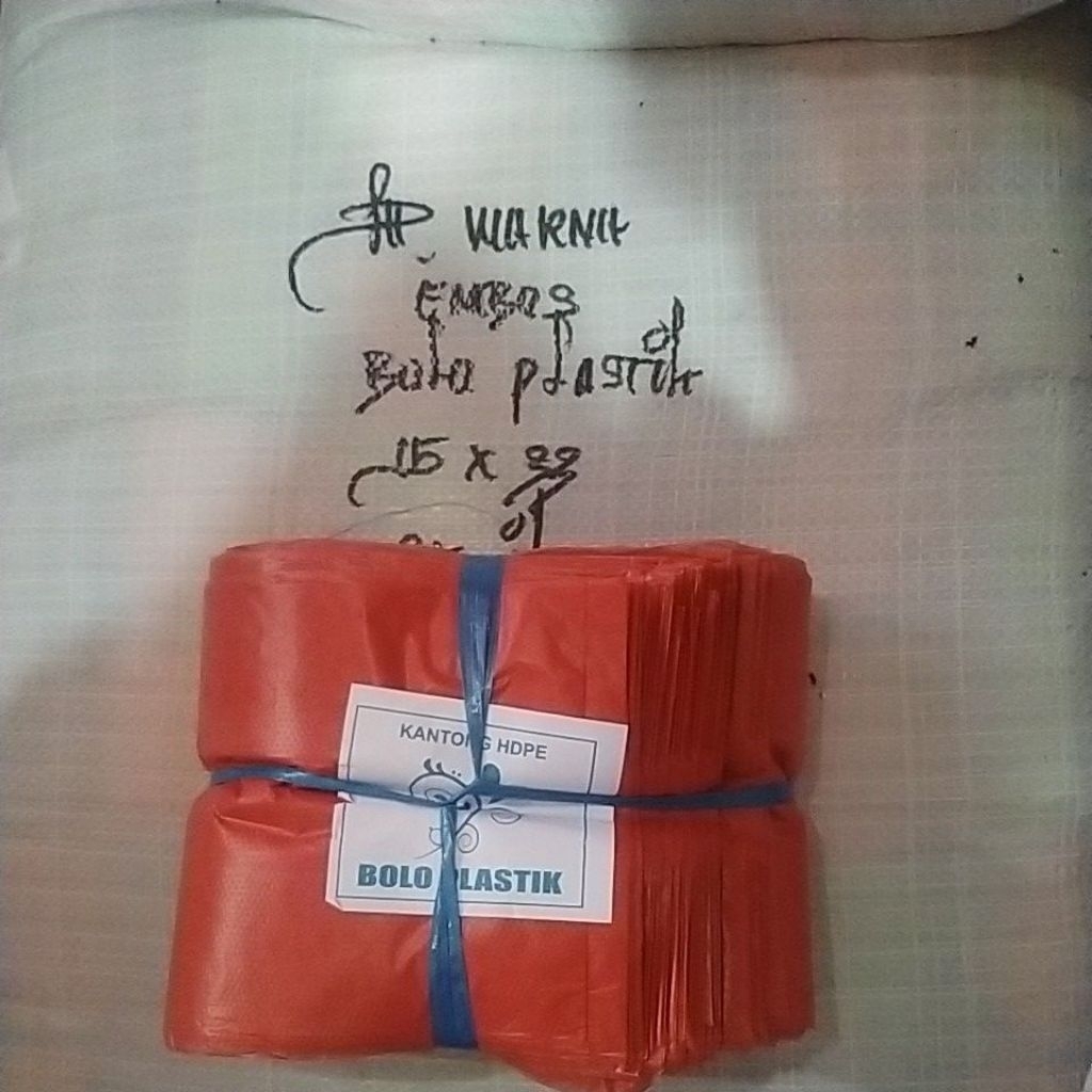 Plastik los warna kiloan termurah (harga grosir)