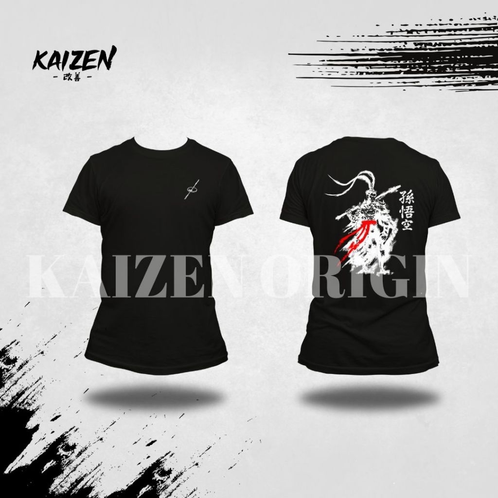 Kaos Sun Go Kong Monkey King - Baju Unisex Streetwear DTF Printing