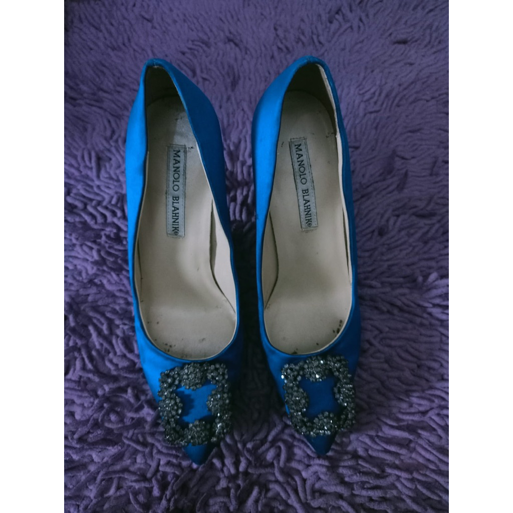 Sepatu Manolo Blahnik Dipake Carry Bradshaw dlm film Sex n the city Size 38